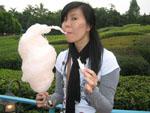 Sonya with fairyfairy flossfloss